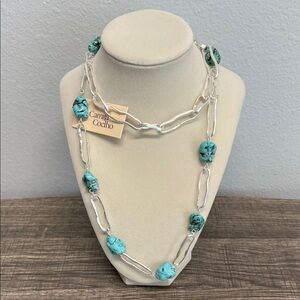Camila Coelho | Reconstituted Turquoise Necklace